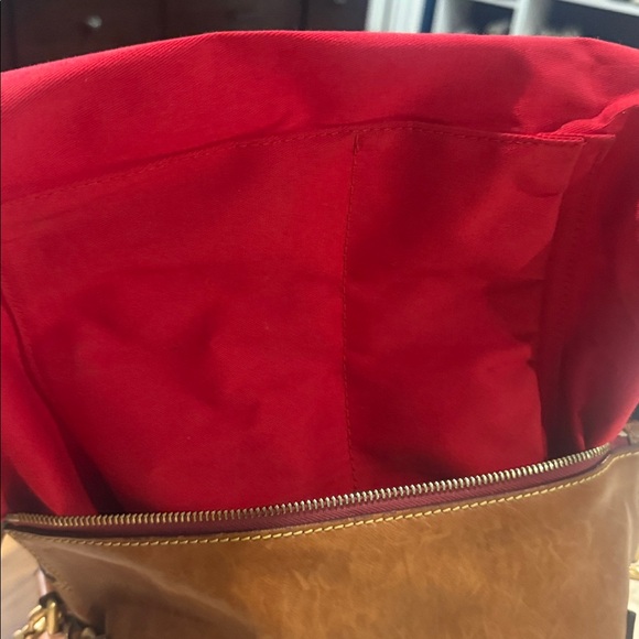 Used Dooney & Bourke Large Florentine leather satchel - Picture 10 of 16